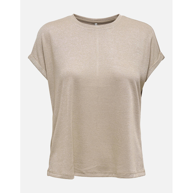 Product ONLY ONLAMBER LIFE S/L O-NECK SHINE TOP JRS base image