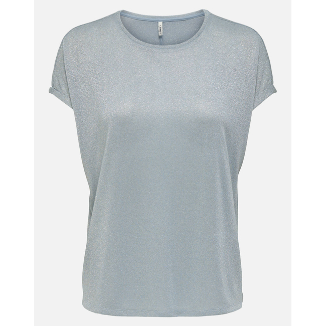 Product ONLY ONLAMBER LIFE S/L O-NECK SHINE TOP JRS base image
