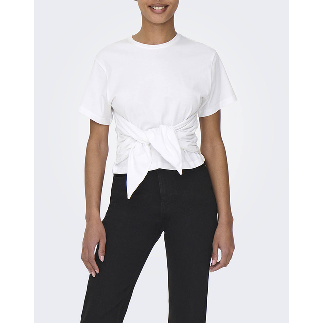 Product ONLY ONLWILL LIFE S/S TIE TOP JRS base image