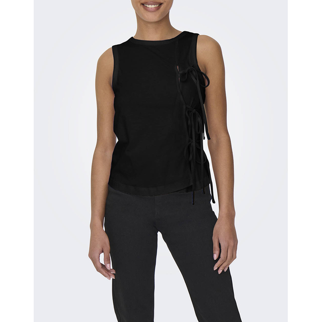 Product ONLY ONLWILL LIFE S/L TIE TOP JRS base image