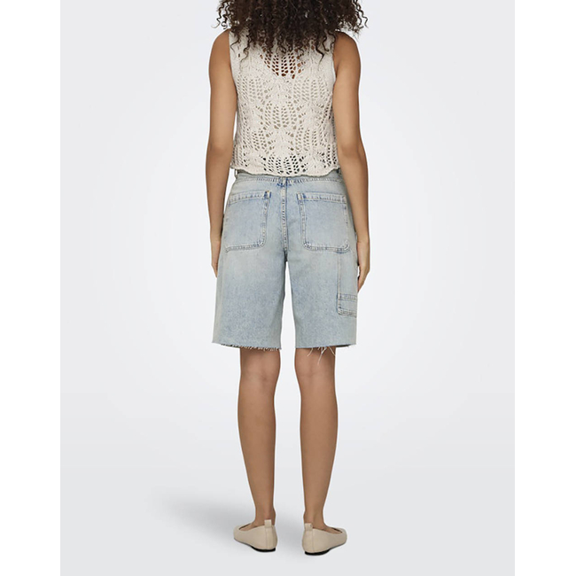 Product ONLY ONLLIZZY LIFE SL CROCHET TIE VEST KNT base image