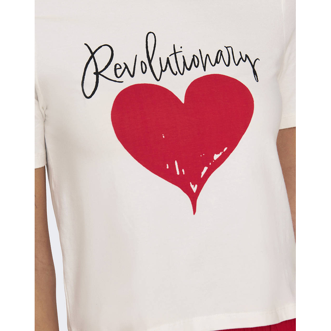 Product ONLY ONLVALLIE LIFE S/S LOVE TOP BOX JRS base image