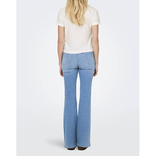 Product ONLY ONLDORA S/S KNOT FOLD-UP TOP JRS base image