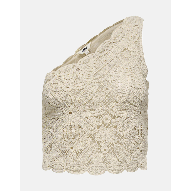Product ONLY ONLALBERTE ONE SHOULDER SHORT TOP WVN base image