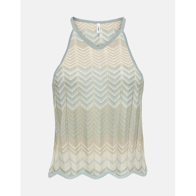 Product ONLY ONLALVIRA LIFE SL GLITTER TOP KNT base image