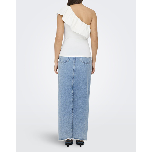 Product ONLY ONLSOFFY ONE SHOULDER MIX TOP BOX JRS base image