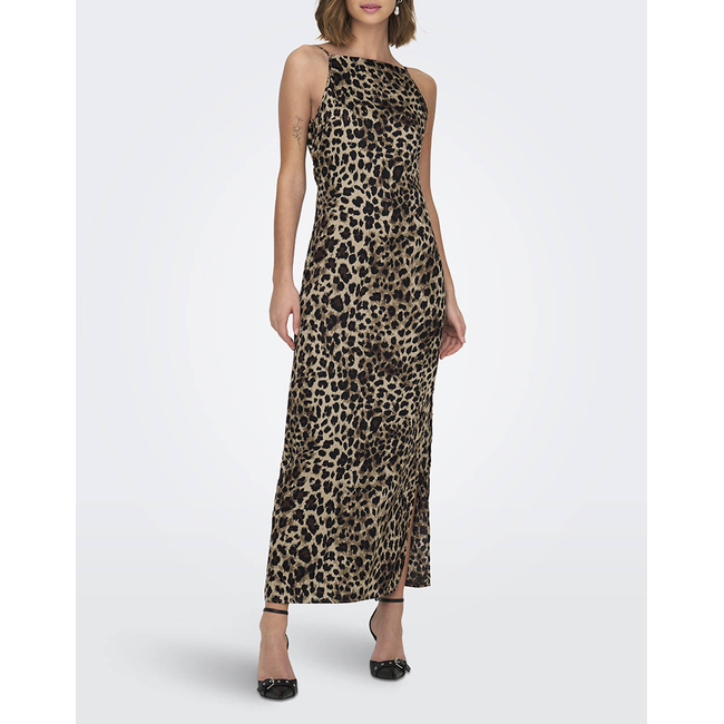 Product ONLY ONLCHIGO LIFE STRAP SATIN MAXI DRESS WVN base image