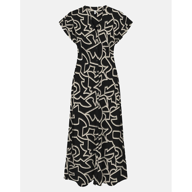 Product ONLY ONLNOVA LIFE VIS MOLLIE LONG DRESS AOP base image