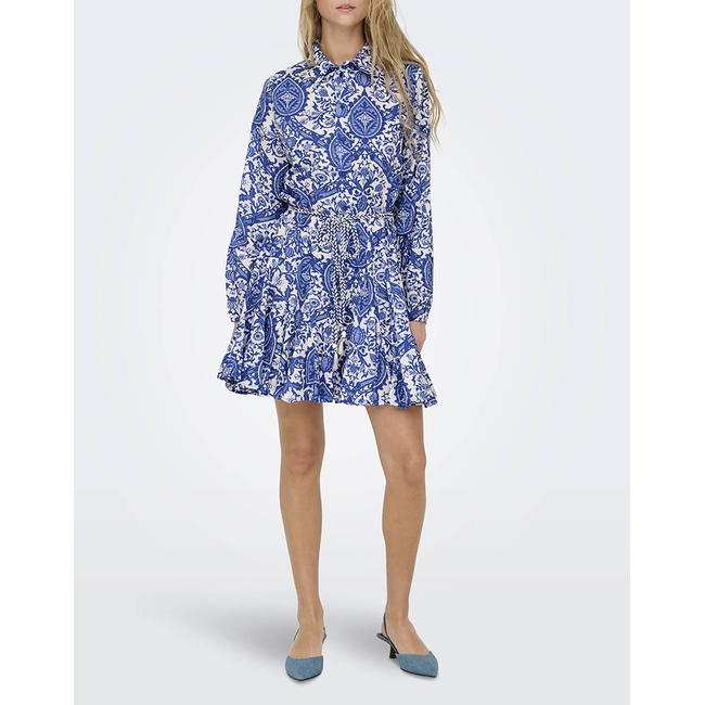 Product ONLY ONLLUMINA L/S SHORT DRESS WVN NOOS base image