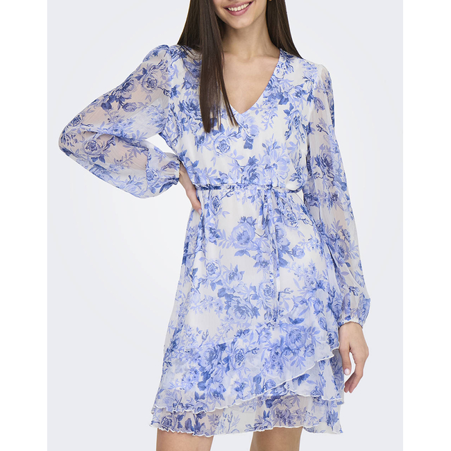 Product ONLY ONLMIRIAM LIFE L/S LAYERED DRESS PTM base image