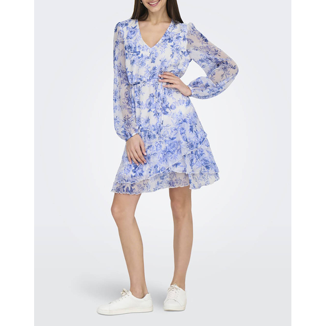 Product ONLY ONLMIRIAM LIFE L/S LAYERED DRESS PTM base image