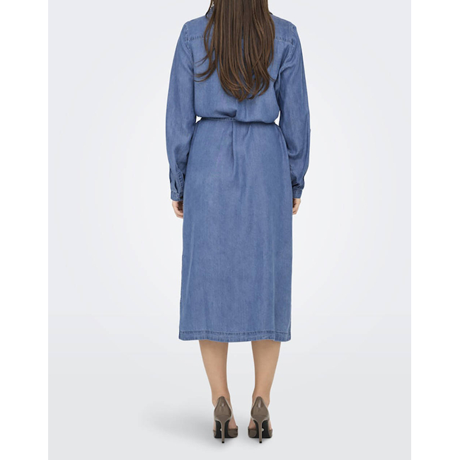 Product ONLY ONLCHARIS LIFE LS BEL SHIRT DRESS CC WVN base image