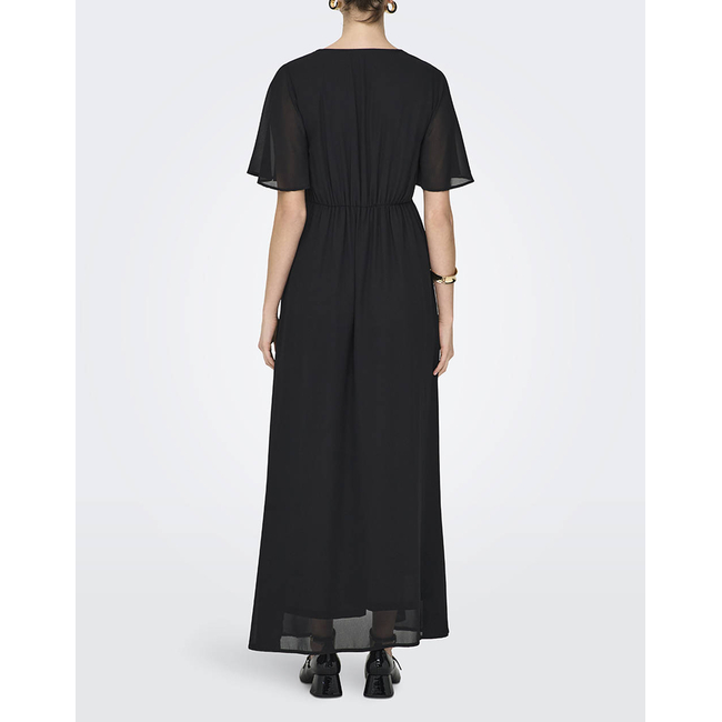 Product ONLY ONLSTAR LIFE S/S MIA MAXI DRESS WVN base image