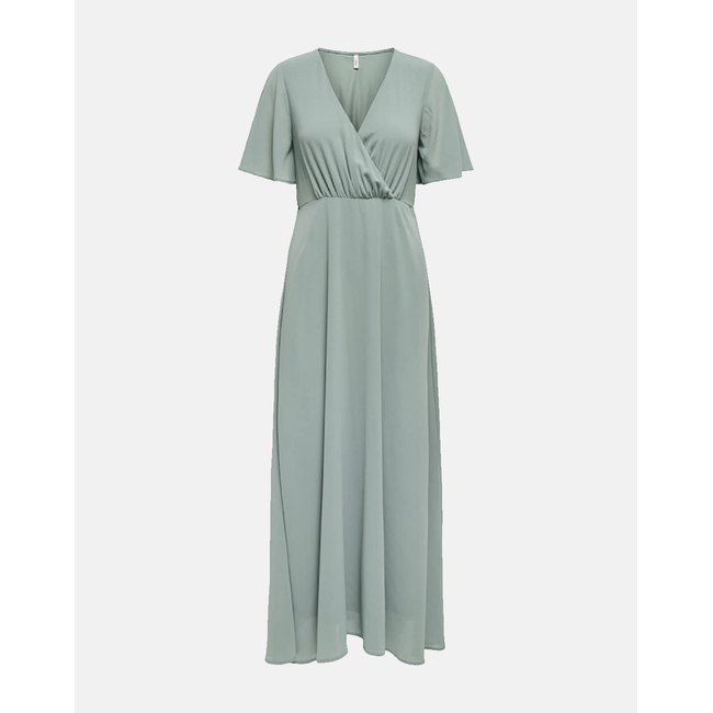 Product ONLY ONLSTAR LIFE S/S MIA MAXI DRESS WVN base image