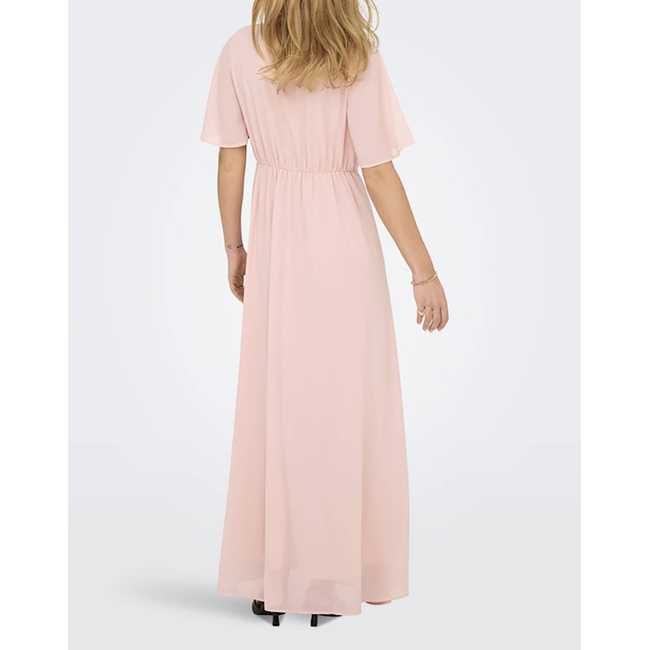 Product ONLY ONLSTAR LIFE S/S MIA MAXI DRESS WVN base image