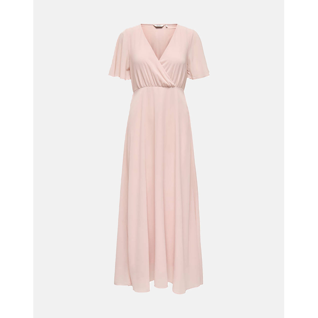 Product ONLY ONLSTAR LIFE S/S MIA MAXI DRESS WVN base image