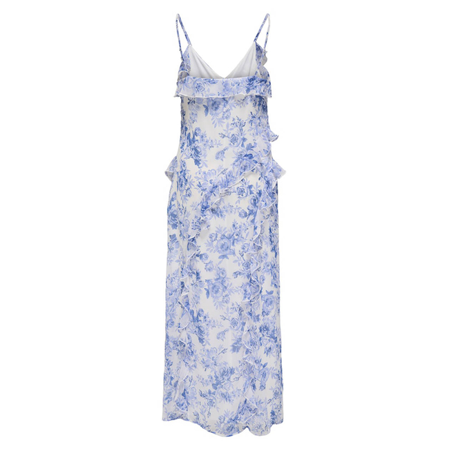 Product ONLY ONLMIRIAM LIFE S/L FRILL LONG DRESS PTM base image