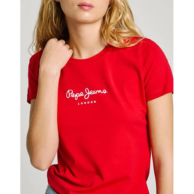 Product PEPE JEANS DROP 0 NEW VIRGINIA SS N WOMEN'S T-SHIRT base image