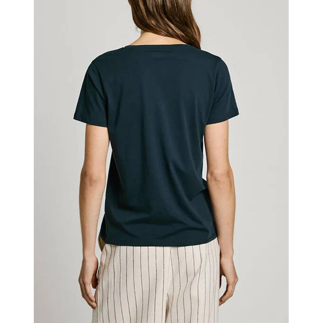 Product PEPE JEANS DROP 2 MACY V-NECK WOMEN'S T-SHIRT base image