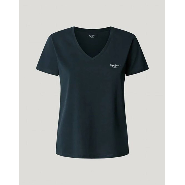 Product PEPE JEANS DROP 2 MACY V-NECK WOMEN'S T-SHIRT base image