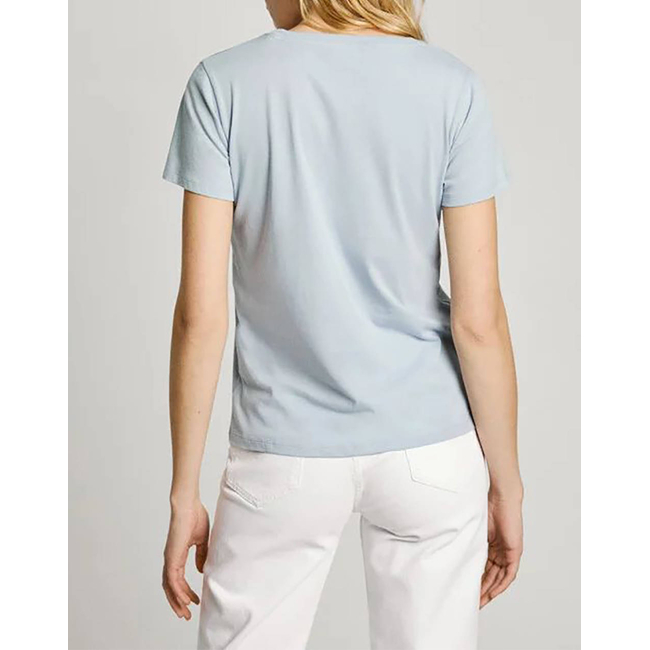 Product PEPE JEANS DROP 2 MACY V-NECK WOMEN'S T-SHIRT base image