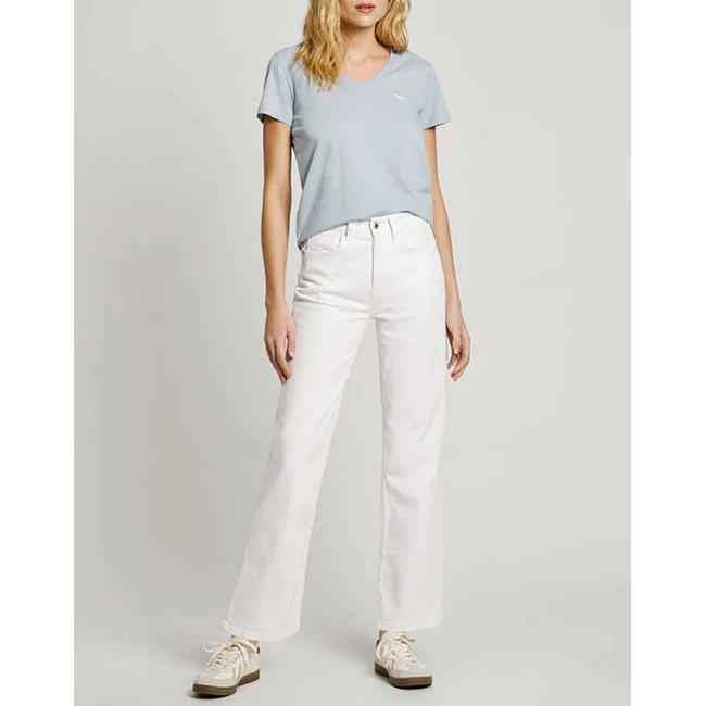 Product PEPE JEANS DROP 2 MACY V-NECK WOMEN'S T-SHIRT base image