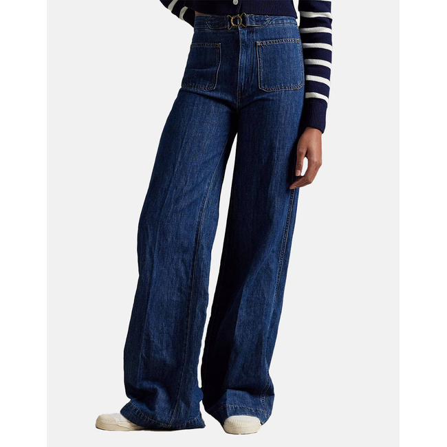 Product RALPH LAUREN 3X1 RIGID DENIM-FUL-FLR base image