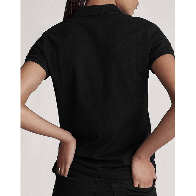 Product RALPH LAUREN JULIE POLO-SLIM-SHORT SLEEVE-POLO SHIRT base image