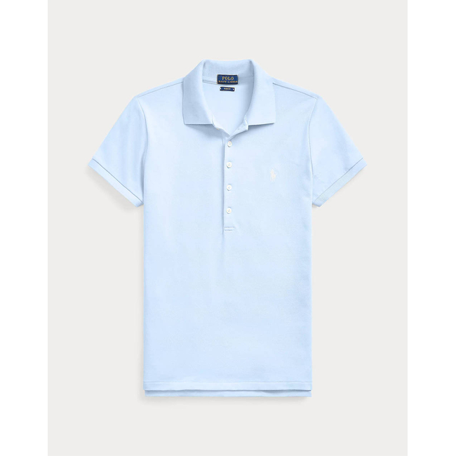 Product RALPH LAUREN JULIE POLO-SLIM-SHORT SLEEVE-POLO SHIRT base image