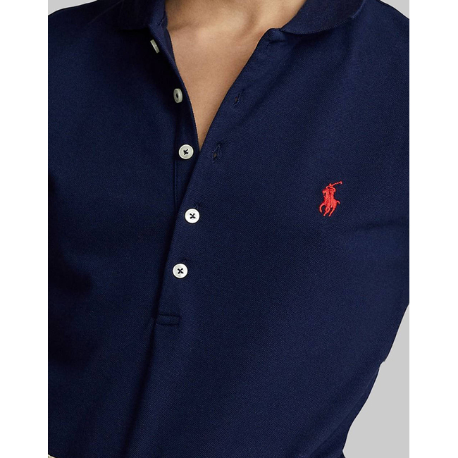 Product RALPH LAUREN JULIE POLO-SLIM-SHORT SLEEVE-POLO SHIRT base image