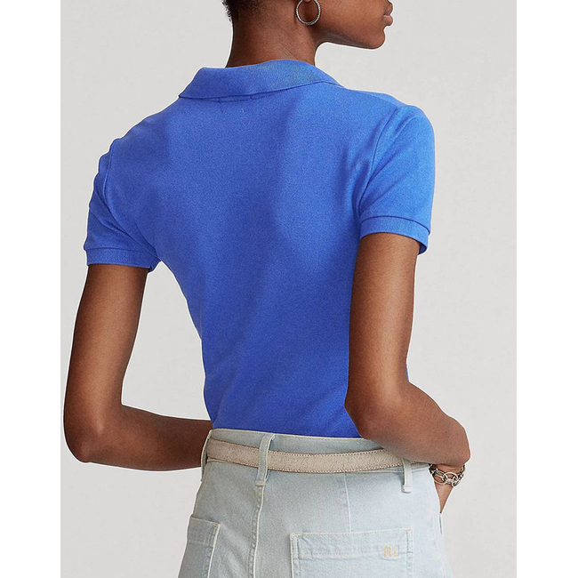 Product RALPH LAUREN JULIE POLO-SLIM-SHORT SLEEVE-POLO SHIRT base image