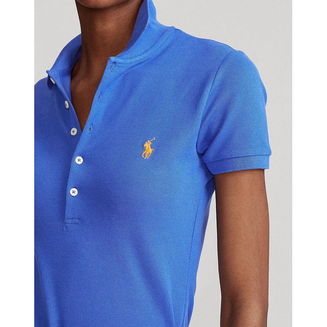 Product RALPH LAUREN JULIE POLO-SLIM-SHORT SLEEVE-POLO SHIRT base image