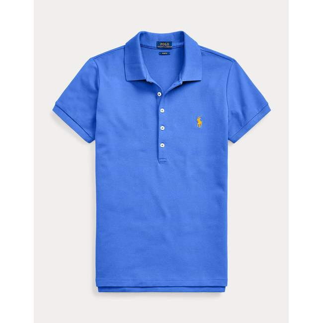 Product RALPH LAUREN JULIE POLO-SLIM-SHORT SLEEVE-POLO SHIRT base image