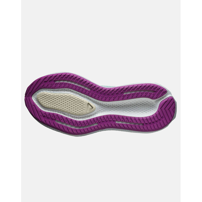 Product SALOMON RUNNING - AERO AERO GLIDE 3 W BAY / WHITE / WILLOWHERB WOMEN'S SHOES base image