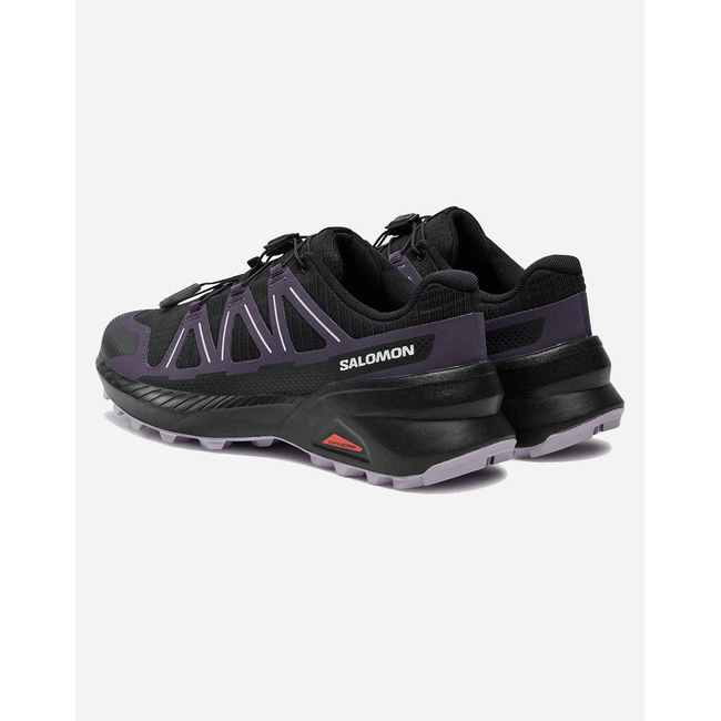 Product SALOMON TRAIL RUNNING - CROSS SPEEDCROSS PEAK W BLACK / NIGHTSHADE / ORCHID PETAL WOMEN'S SHOES base image