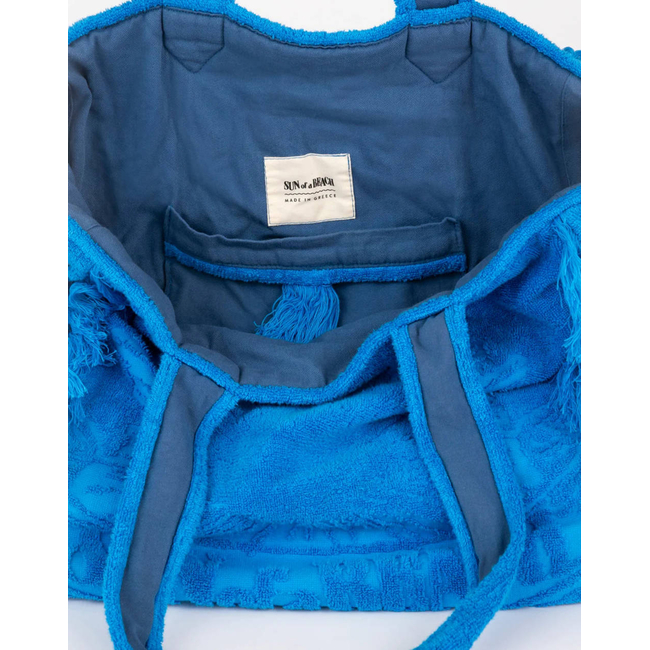 Product SUN OF A BEACH Terry Tote Beach Bag (Dimensions: 44 x 40 x 17cm.) base image