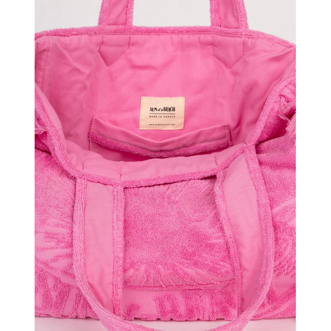 Product SUN OF A BEACH Terry Tote Beach Bag (Dimensions: 44 x 40 x 17cm.) base image