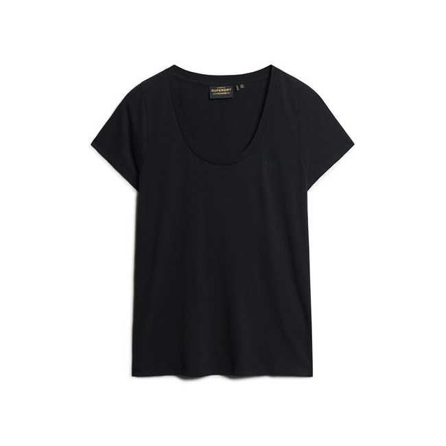 Product SUPERDRY D1 STUD SCOOP NECK TEE WOMEN base image