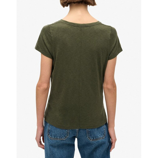 Product SUPERDRY  D1 STUD SCOOP NECK TEE ΜΠΛΟΥΖΑ ΓΥΝΑΙΚΕΙΟ base image