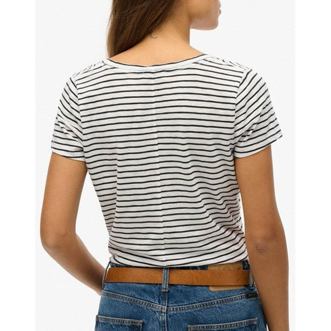 Product SUPERDRY  D1 STUD SCOOP NECK TEE ΜΠΛΟΥΖΑ ΓΥΝΑΙΚΕΙΟ base image