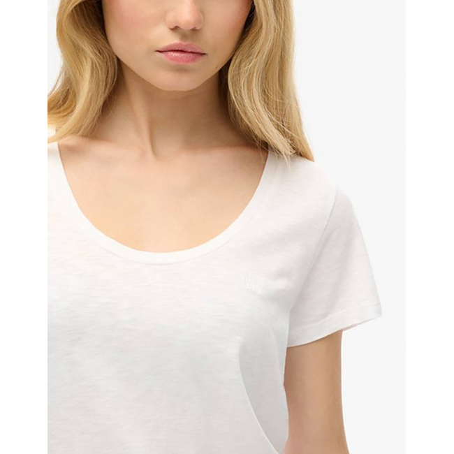 Product SUPERDRY  D1 STUD SCOOP NECK TEE ΜΠΛΟΥΖΑ ΓΥΝΑΙΚΕΙΟ base image