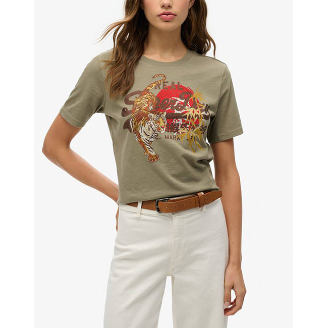 Product SUPERDRY D1 OVIN VL TOKYO RELAXED TEE WOMEN'S T-SHIRT base image