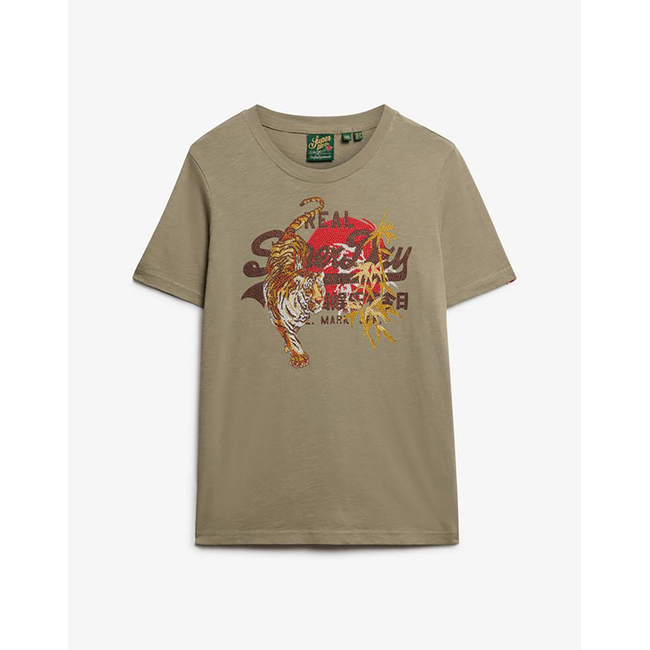 Product SUPERDRY D1 OVIN VL TOKYO RELAXED TEE WOMEN'S T-SHIRT base image