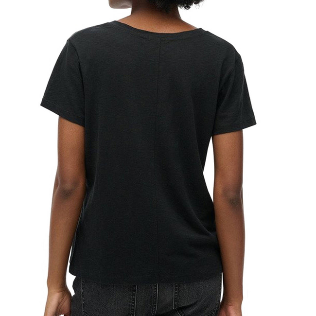 Product SUPERDRY D1 STUD STUDIOS SLUB EMB VEE TEE WOMEN'S T-SHIRT base image