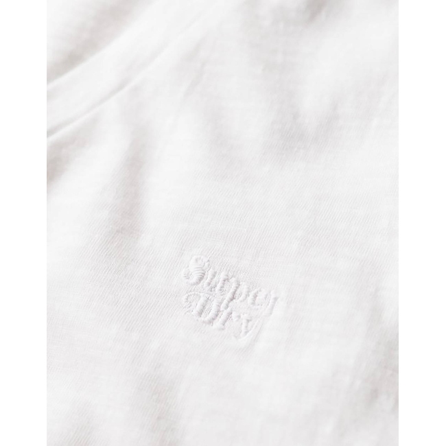 Product SUPERDRY D1 STUD STUDIOS SLUB EMB VEE TEE WOMEN'S T-SHIRT base image