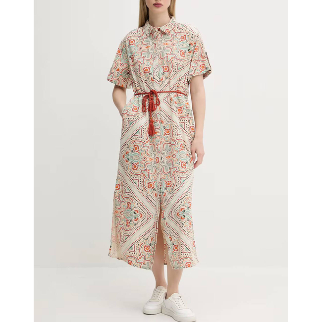 Product SUPERDRY  D2 STUD LINEN SHIRT MAXI DRESS ΦΟΡΕΜΑ ΓΥΝΑΙΚΕΙΟ base image