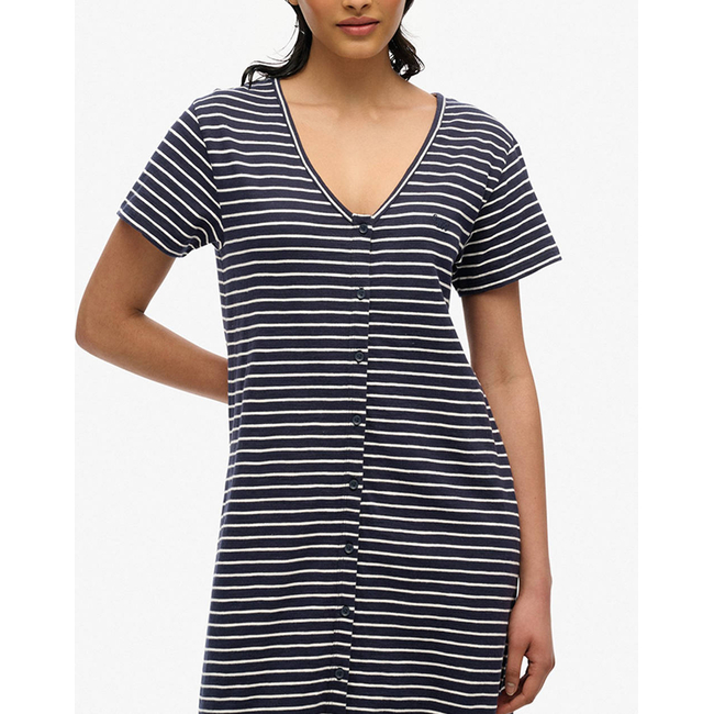 Product SUPERDRY  D2 STUD SS BUTTON THRU JERSEY MIDI ΦΟΡΕΜΑ ΓΥΝΑΙΚΕΙΟ base image
