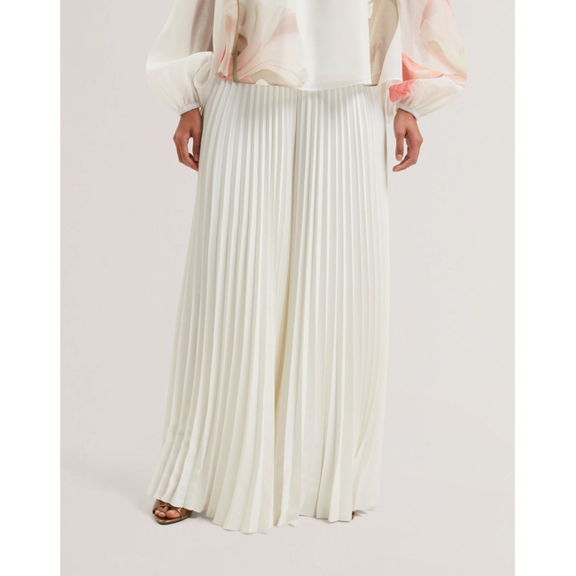 Product TED BAKER haryx Pleated Wide Leg Crepe Trouser base image