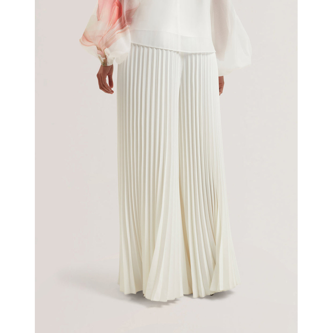 Product TED BAKER haryx Pleated Wide Leg Crepe Trouser base image