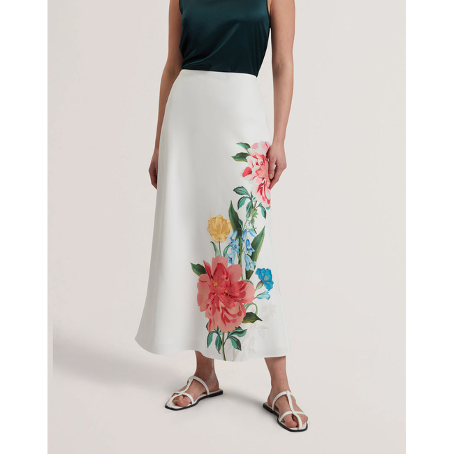 Product TED BAKER CASLA Printed Column Maxi Skirt base image
